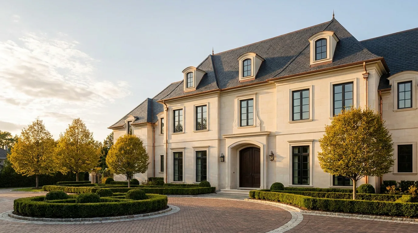 Custom home built by Luxe Development, design-build contractor in DuPage County